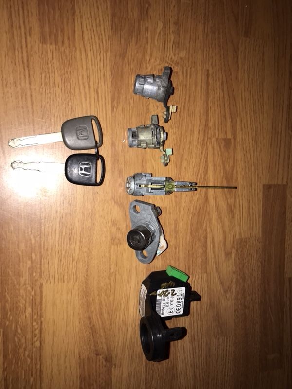 Honda Civic 01-05 Master Key cylinders & immobilizer