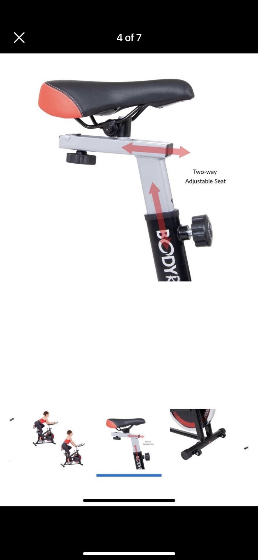 Body Rider ERG7000 PRO Cycling Trainer stationary Bike for Sale in