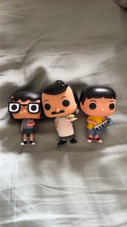 Lot of 3 Bobs Burgers Funko Pops!