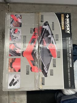 Husky Stone / Tile Wet Laser Saw