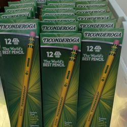Ticonderoga pencils 12 pencils 