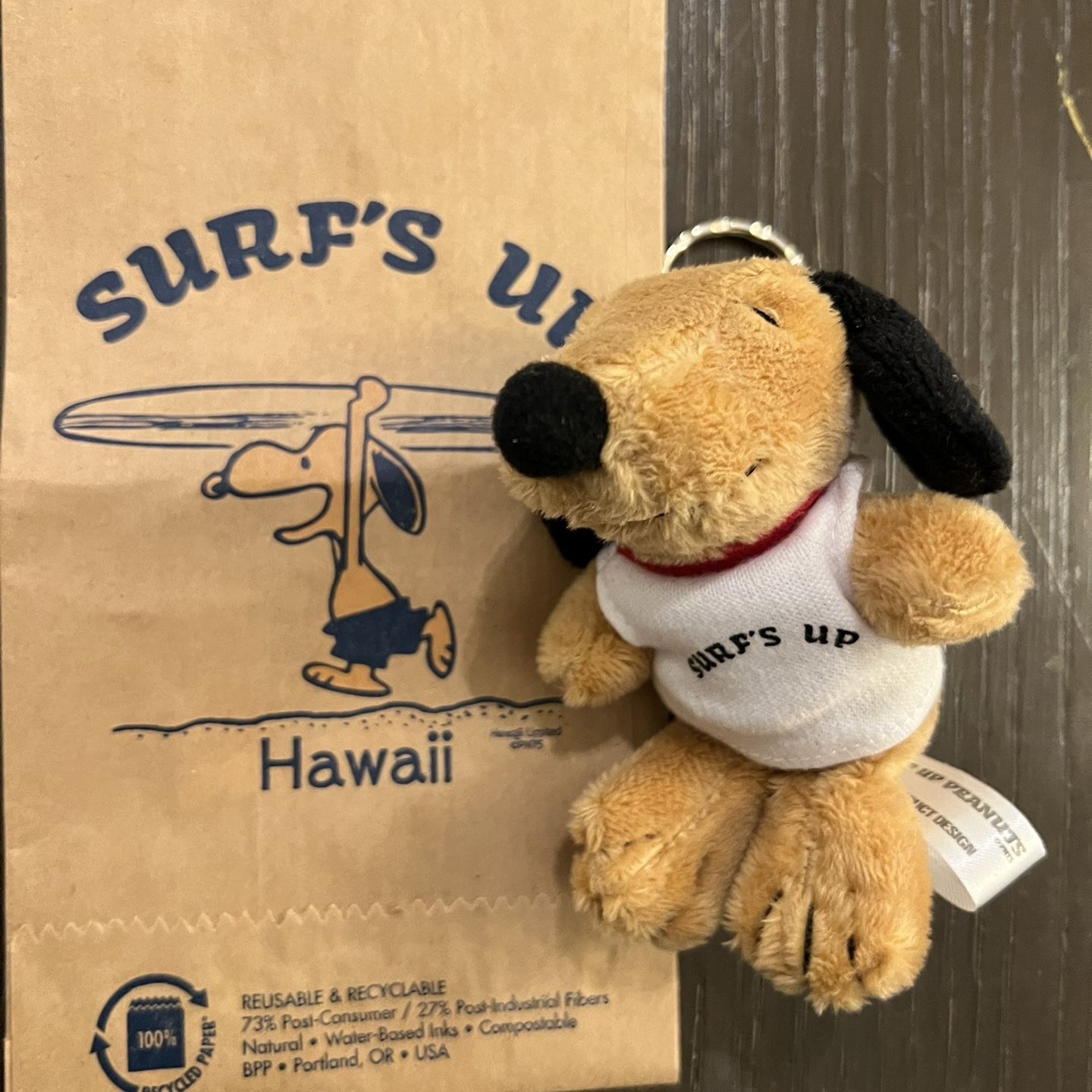Snoopy m56 Peanuts Hawaii Sunburn Surfs Up Tote Bag | eBay