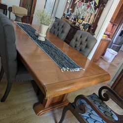 Dining Rm Table.  7 Ft X 42 Inches.  