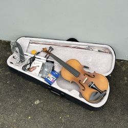 Electric Acoustic Violin. 🎻 4/4 Full Size 