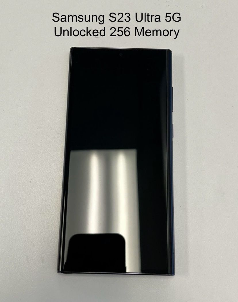 New Samsung Galaxy S23 Ultra Unlocked $650.00 CASH