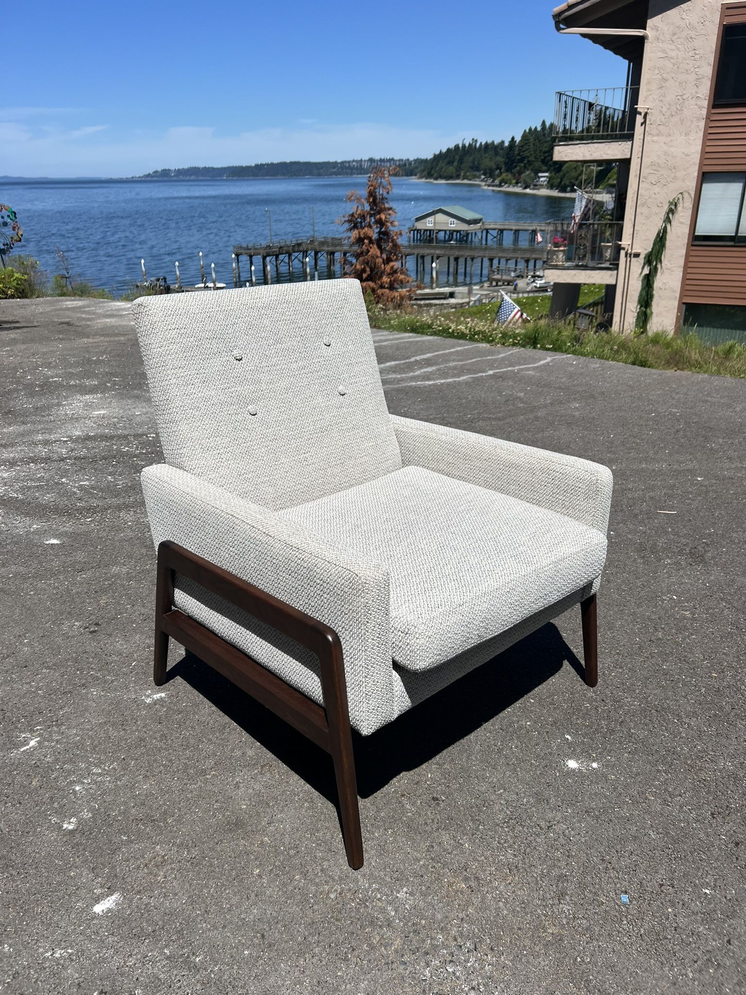 Article Mid-Century Modern Style Armchair… can deliver