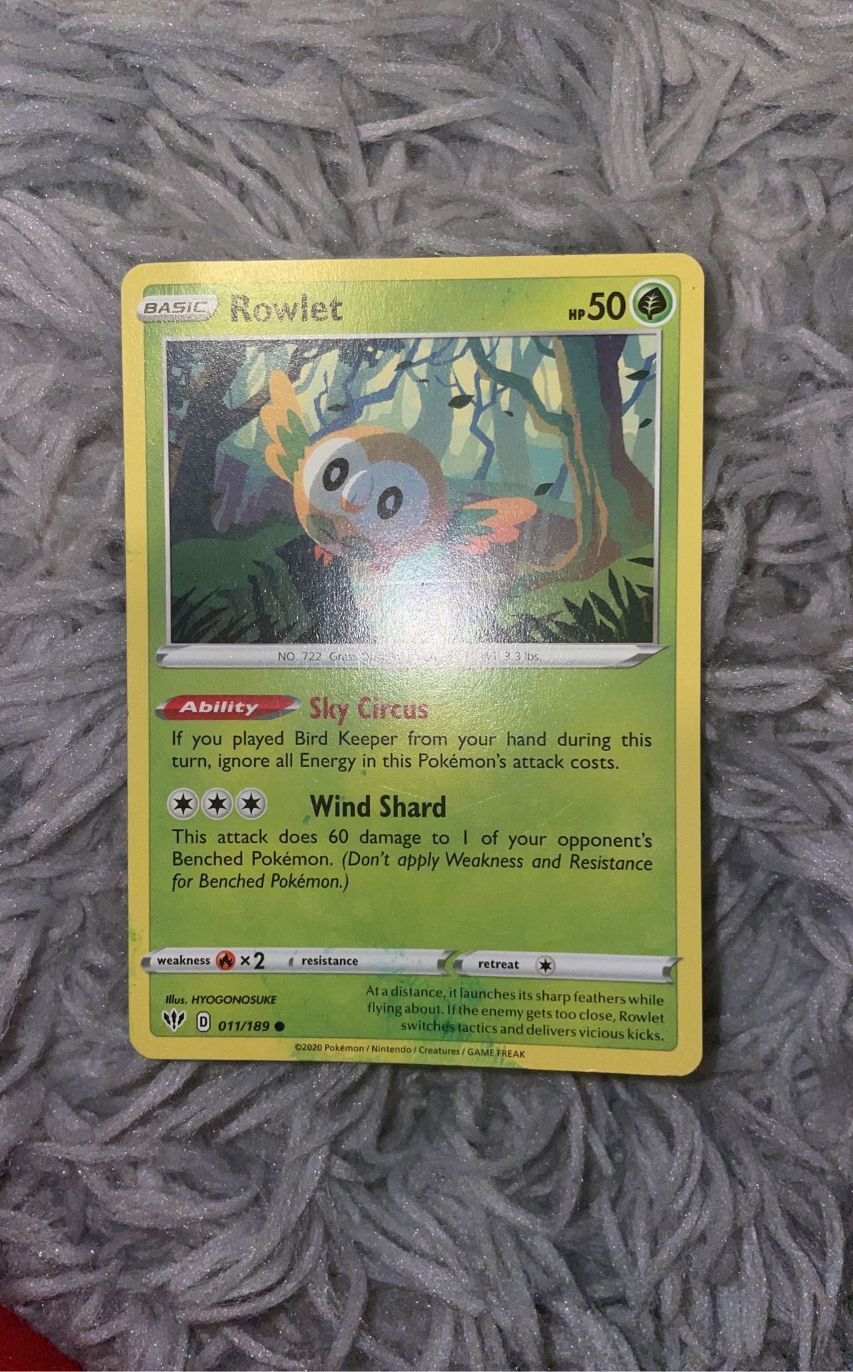 Rowlet Pokemon