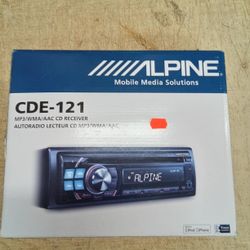 Alpine CDE-121 CD/MP3/AAC/WMA Receiver