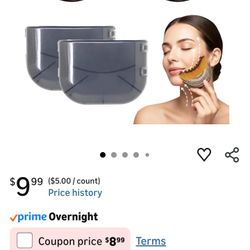 2pcs Contour Face Brush, Lymphatic Drainage Brush, Gentle Facial Sculpting for Jawline & Cheeks, Ergonomically Designed to Fit The Skin Precisely