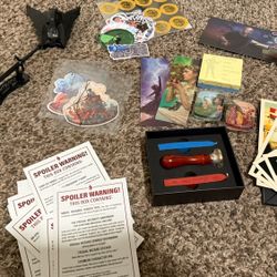 Brandon Sanderson Kickstarter Swag Partial Collection