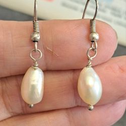 Freshwater Pearl Drop Earrings