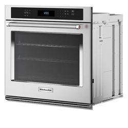 NEW KITCHEN AID 30” ELECTRIC CONVECTION AIRFRY WALL OVEN. NEVER USED. 2/20/26. no warranty 