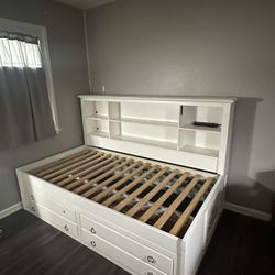 Twin Bed With Drawers And Storage