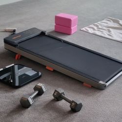 TREAFLOW Walking Pad Treadmill w/ Incline – Open Box, Never Used