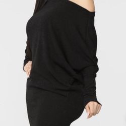 Fashion Nova Sexy Off The Shoulder Ultra Mini Dress/Tunic Size M - Good Preloved Condition 