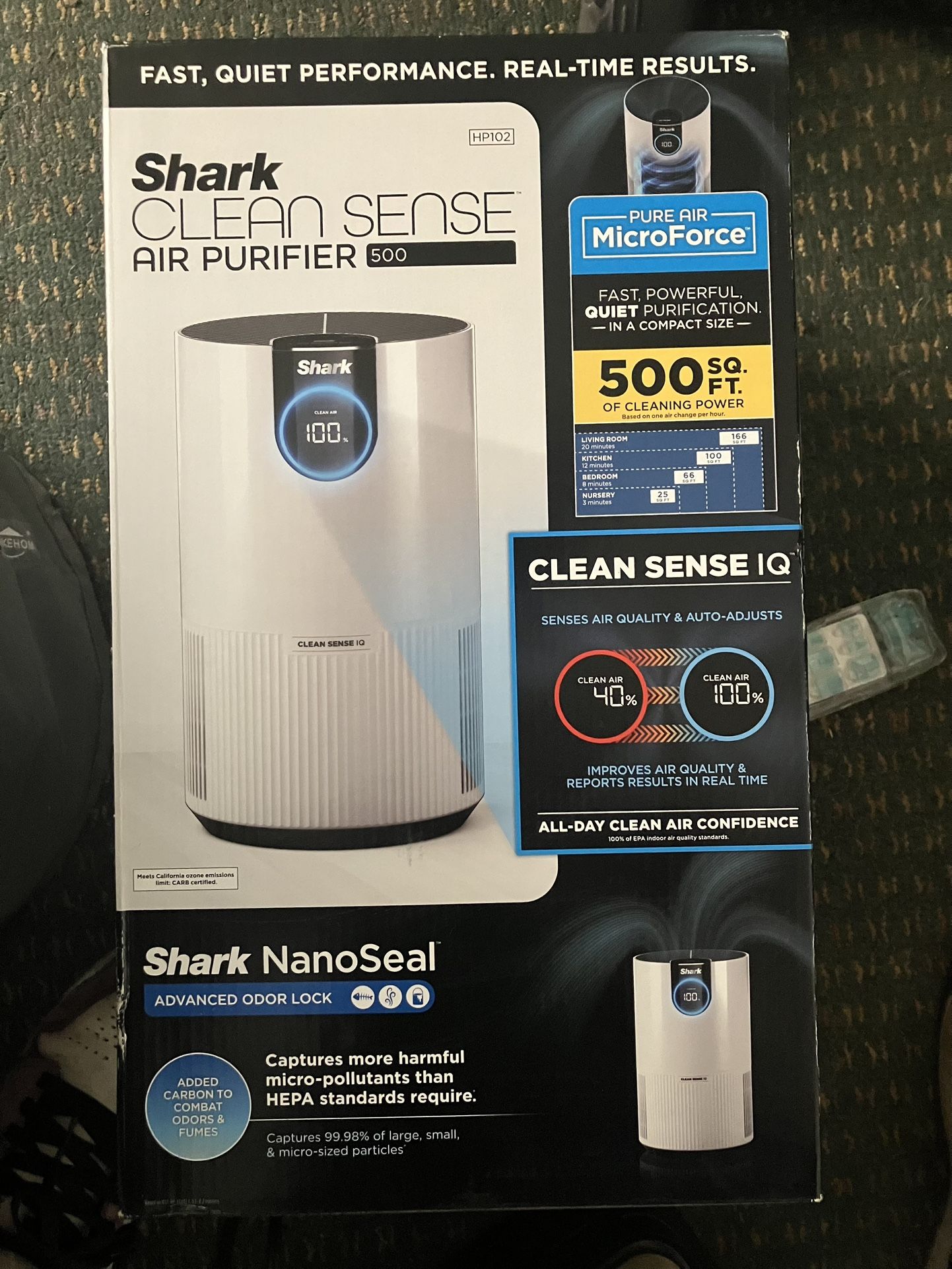 SHARK CLEAN SENSE AIR PURIFIER