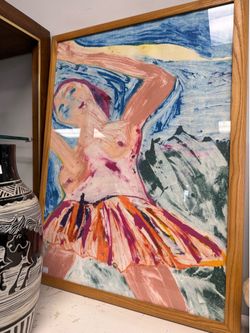 Modern expressionist painting