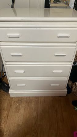 White Dresser