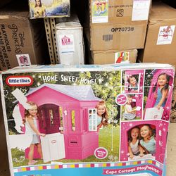 Cape Cottage House, Pink - Pretend Playhouse for Girls Boys Kids, New in Box