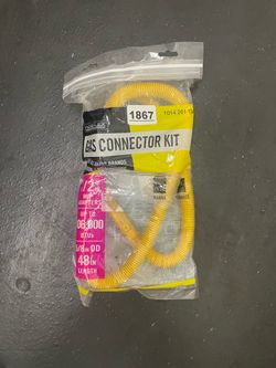 Gas connector kit