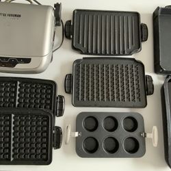 George Foreman Healthy Cooking Multiple Uses!