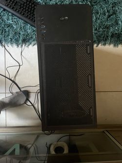Black Mid-Tower ATX PC Case