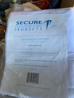 Waterproof sheeting medical grade