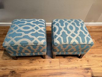 Ethan Allen Ottomans