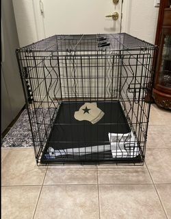 New Extra Large 42” Wire Crate $55 Firm-Firme
