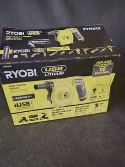 Ryobi FVIF61K USB Lithium High Volume Inflator