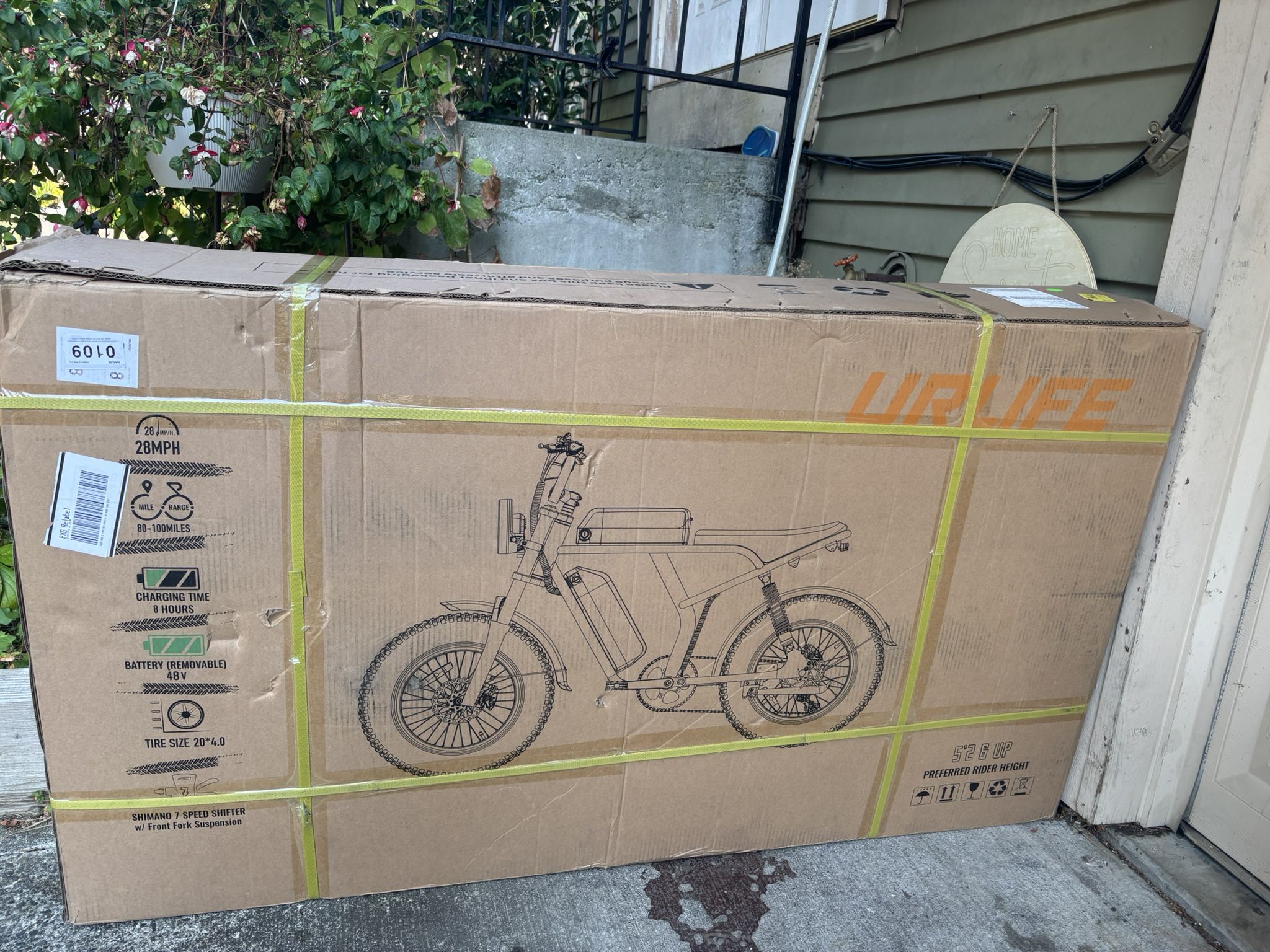 Urlife T2 Electric Bike 1500w 28mph