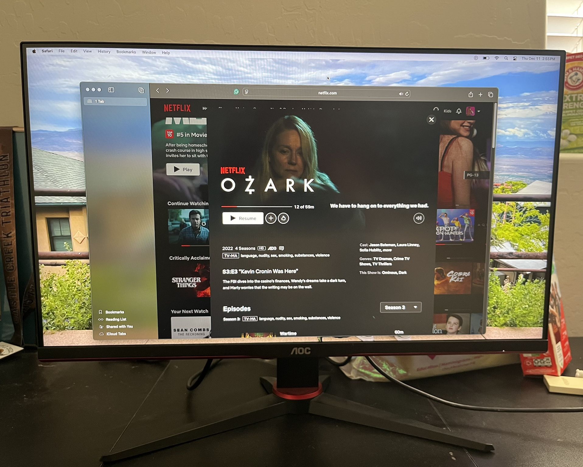 AOC Monitor 27in