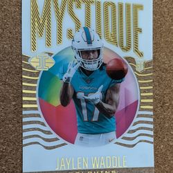 2021 Illusions Jaylen Waddle Rookie Mystique Clear Acetate