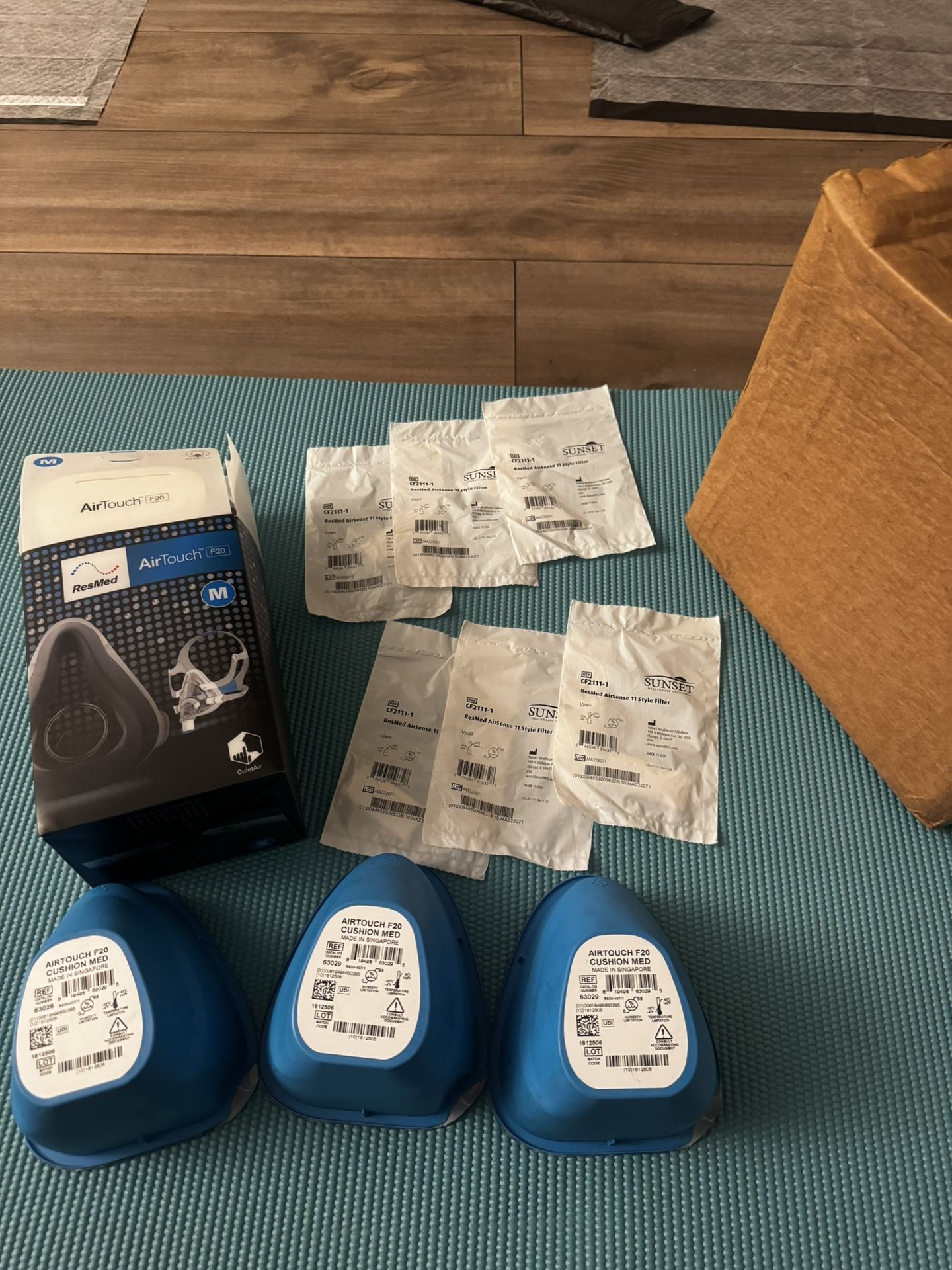 Air touch CPAP Mask/Cushion/filters/headgear…Size Medium