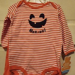 Halloween Bodysuit & Bottom Set For Baby