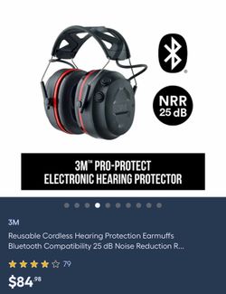 3M Pro-Protect Electronic Hearing Protector