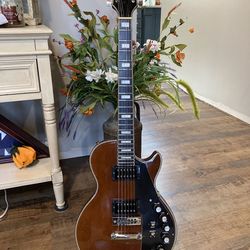Vintage 1970s Alpha (MIJ) Les Paul Recording Style Guitar  (Rare)