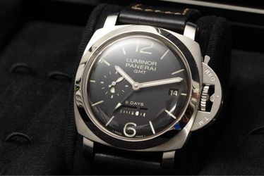 Panerai Luminor 1950 PAM00233 DOT Sandwich Dial GMT 8 Days Box Papers PAM233 I Serial 2006
