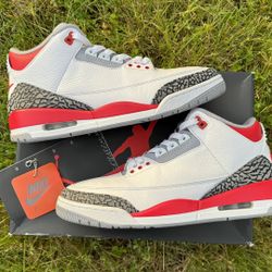 Size 11 Fire Red Nike Air Jordan 3