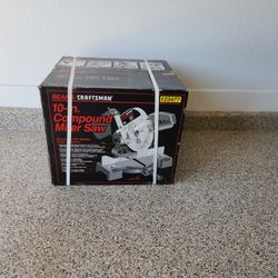 Craftsman 10 in Compound Miter Saw