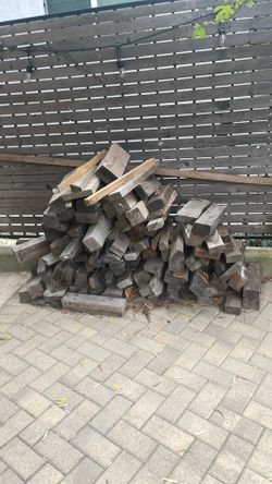 Free cut up wood