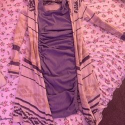 Women’s Dress Size Medium With Throw Over