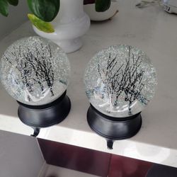 Snowglobe Stocking Holders