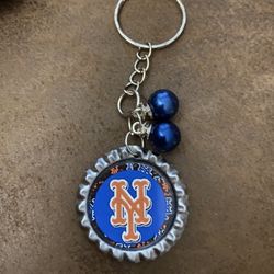 New York Mets Keychain