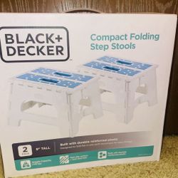 NEW 2 Pack Step Stools 