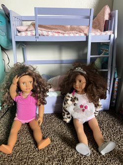 Our generation Dolls And Bed