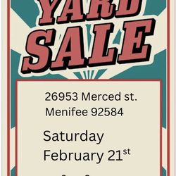 Yard Sale!!!