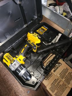Firm Price🛑 Dewalt 20v Xr 3-speed drill drive new open box w/Batt&Charger. Precio firme🛑