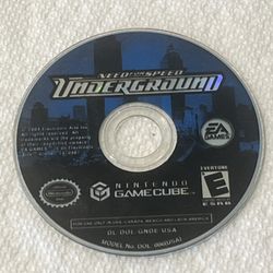Nintendo Gamecube Need for Speed: Underground Disc Only Tested