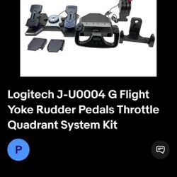 Logitech Flight Simulator Controls And More